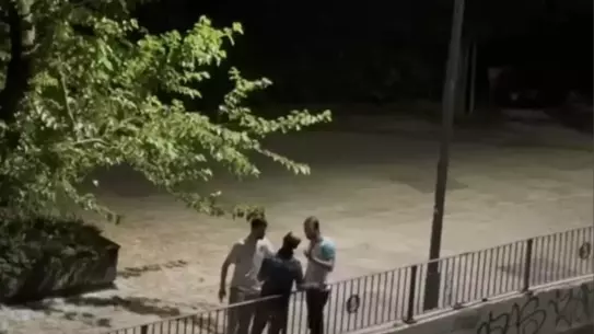 Bakırköy'de Darbedilen Kişi Anbean Kaydedildi