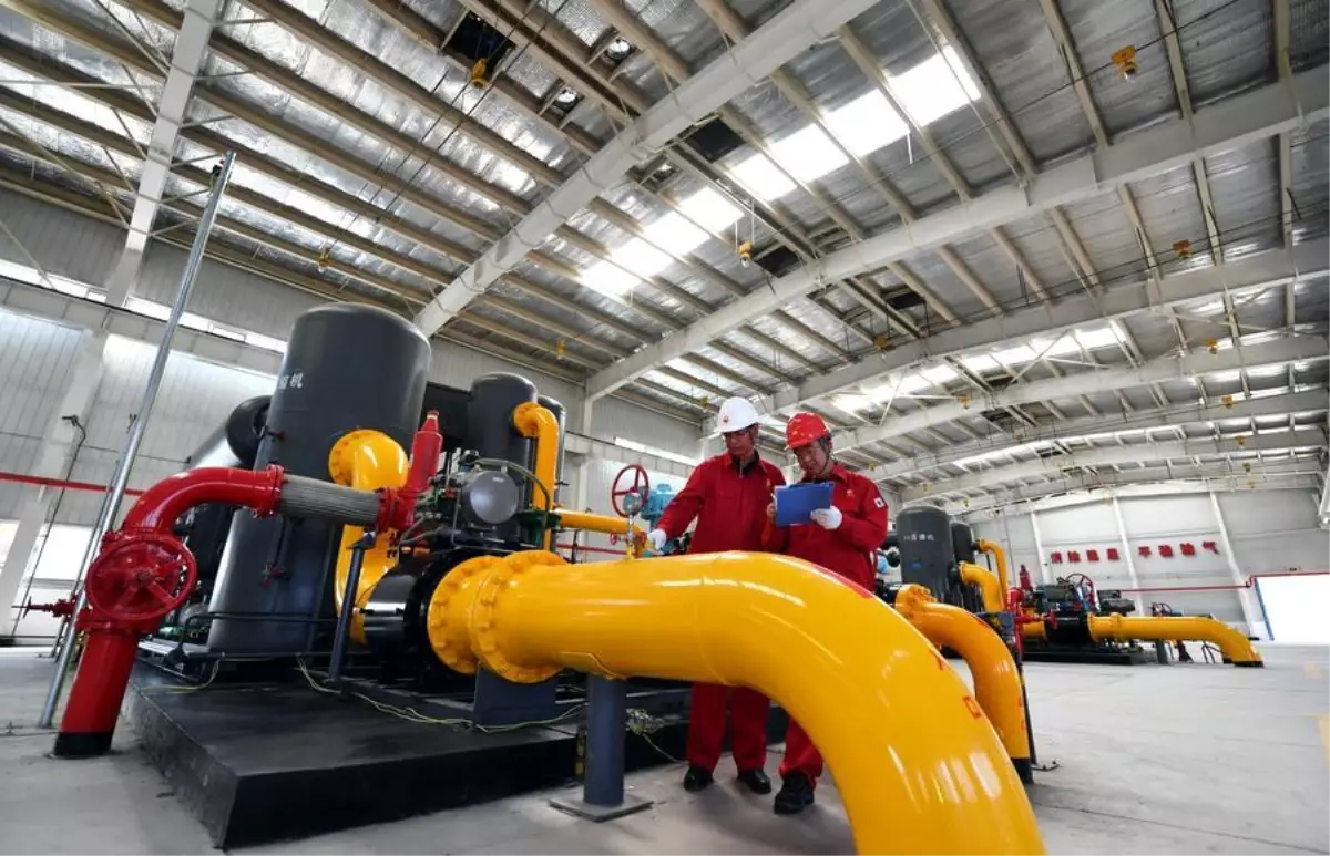 Çin'de İlk Büyük Kömür Yatağı Metan Sahası Başarı Elde Etti