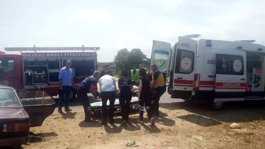 Kırklareli'nde Feci Kaza: 1 Ölü, 3 Yaralı