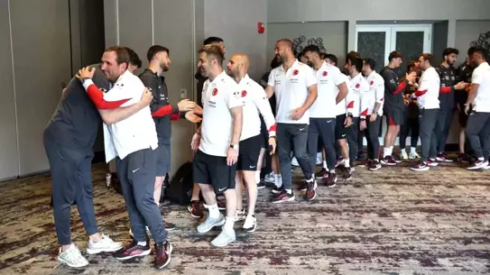 A Milli Takım Bayramlaşma Töreni