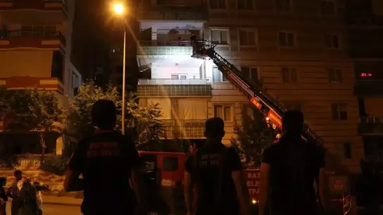 Batman'da Zincir Markette Yangın