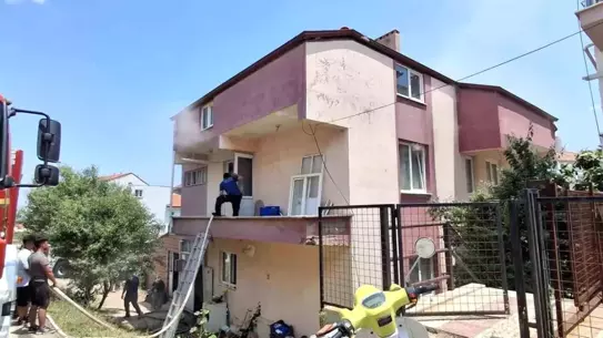Denizli'de Ev Yangını: Aile Bahçede İken Çıktı
