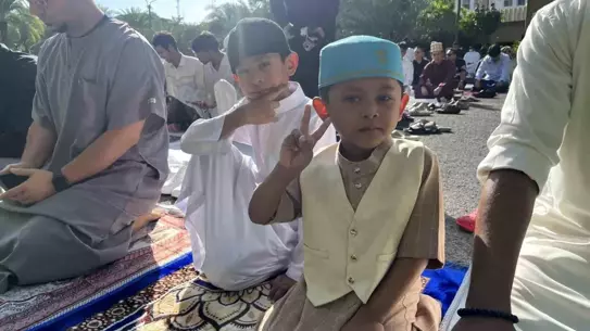 Bangkok'ta Kurban Bayramı Coşkusu
