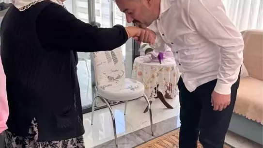 Pursaklar Belediye Başkanı Çetin'den şehit ailelerine ziyaret