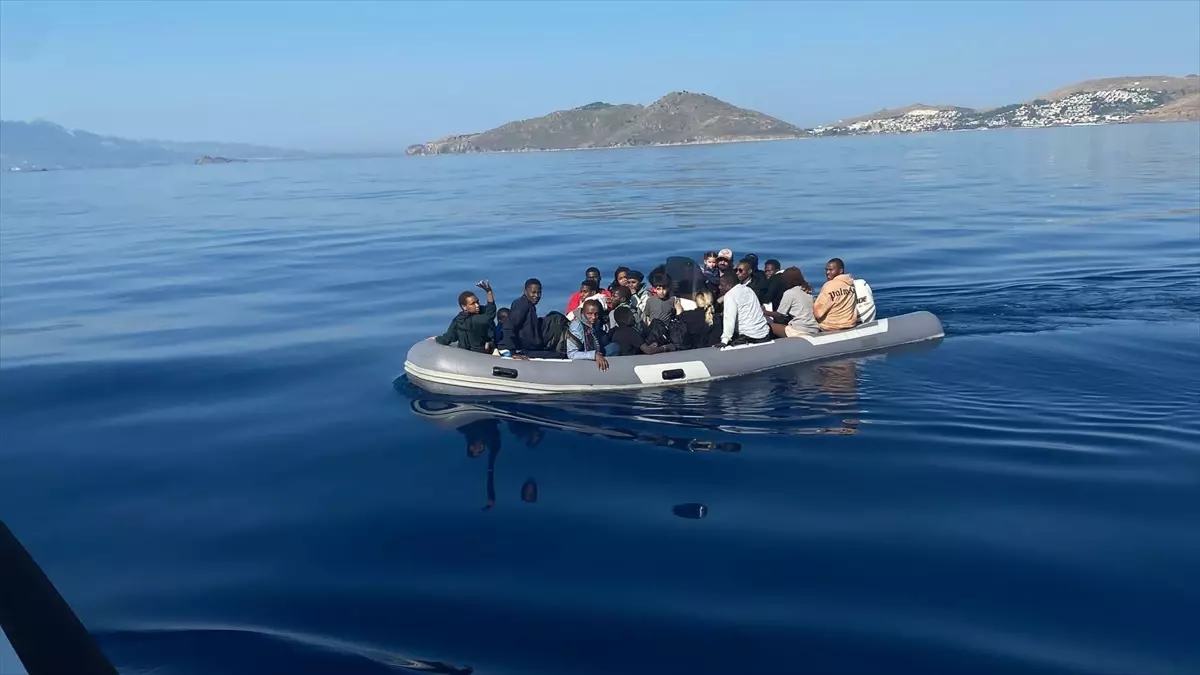 Bodrum'da 25 Düzensiz Göçmen Yakalandı