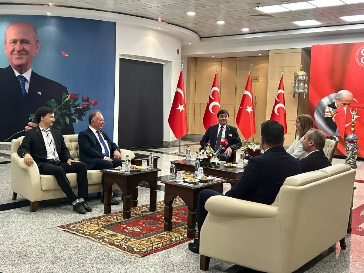 MHP Heyetleri Bayramlaşma Kabul Etti