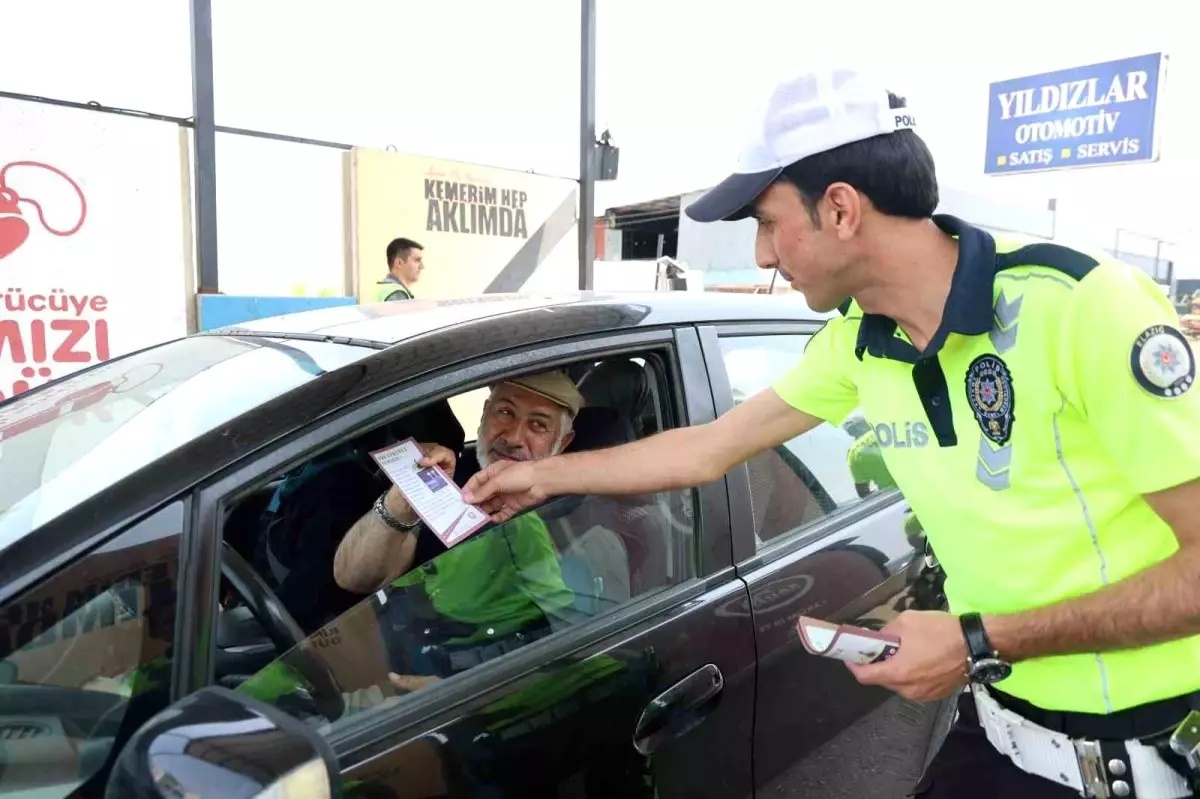 Elazığ'da Bayram Trafik Denetimleri