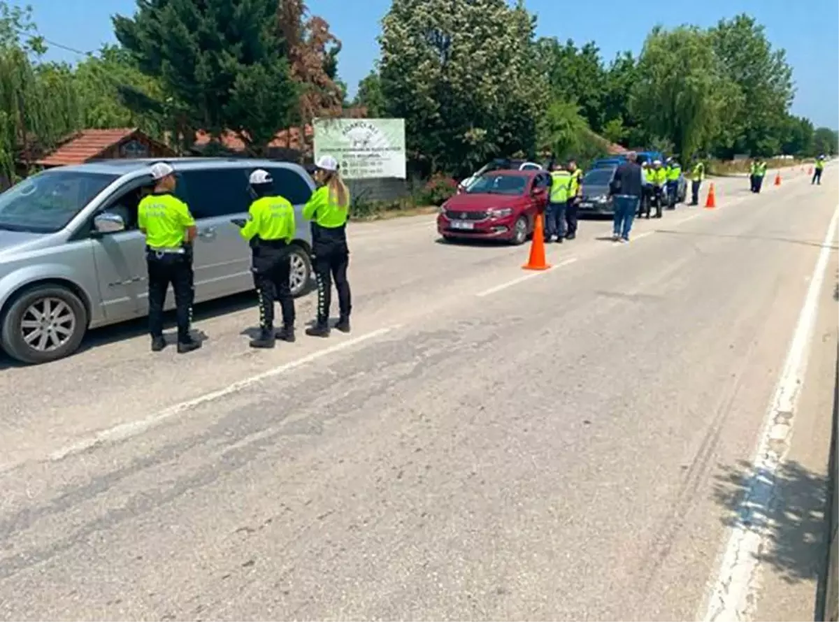 İnegöl'de Bayram Trafik Denetimi