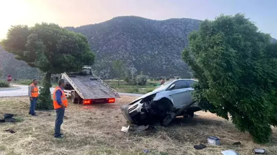 Osmancık'ta Trafik Kazası: 2 Yaralı
