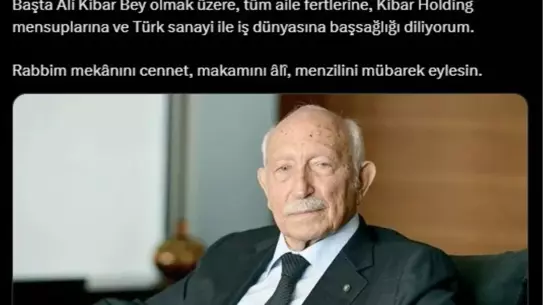 Asım Kibar Hayatını Kaybetti