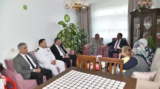 Tekirdağ Vali Vekili Güler'den şehit ailelerine ziyaret