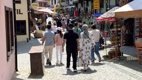 Bayramda Odunpazarı'na Turist Akını