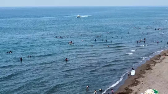 Kurban Bayramı'nda Hatay'da Sahil Yoğunluğu