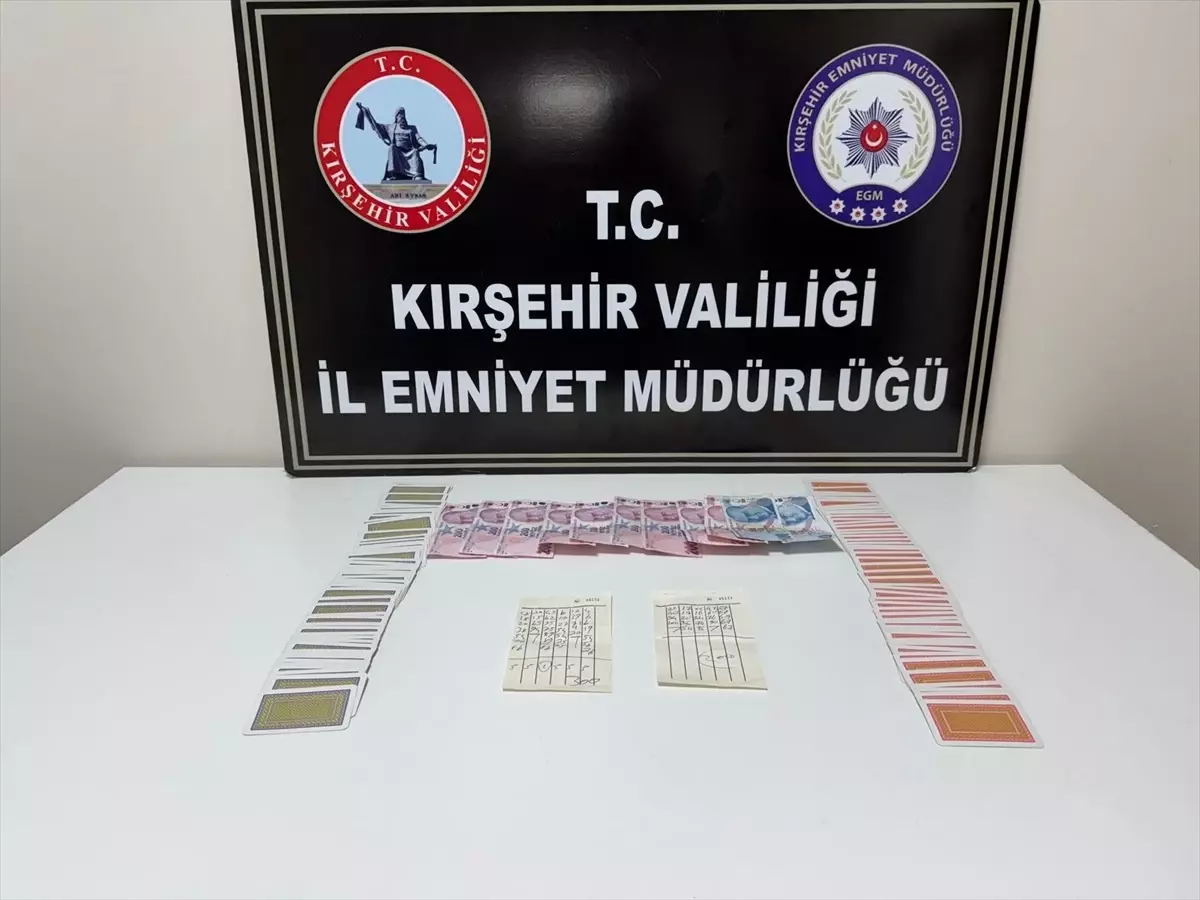 Kırşehir'de Kumar Oynayanlara Ceza