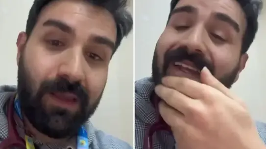 Video çeken doktor, yaşadığı duruma isyan etti: Vallahi kafayı yiyeceğim