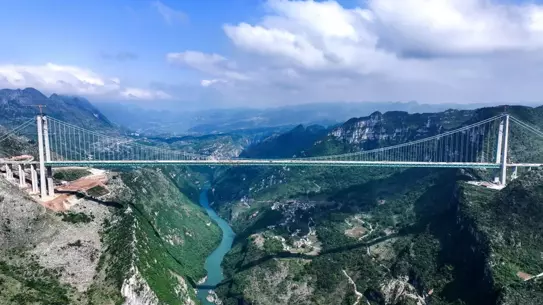 Dünyanın En Yüksek Köprüsü İnşaatı Başladı