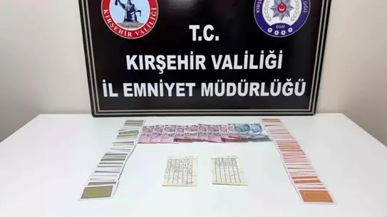 Kırşehir'de Kumar Operasyonu: 4 Kişiye Cezalar Kesildi