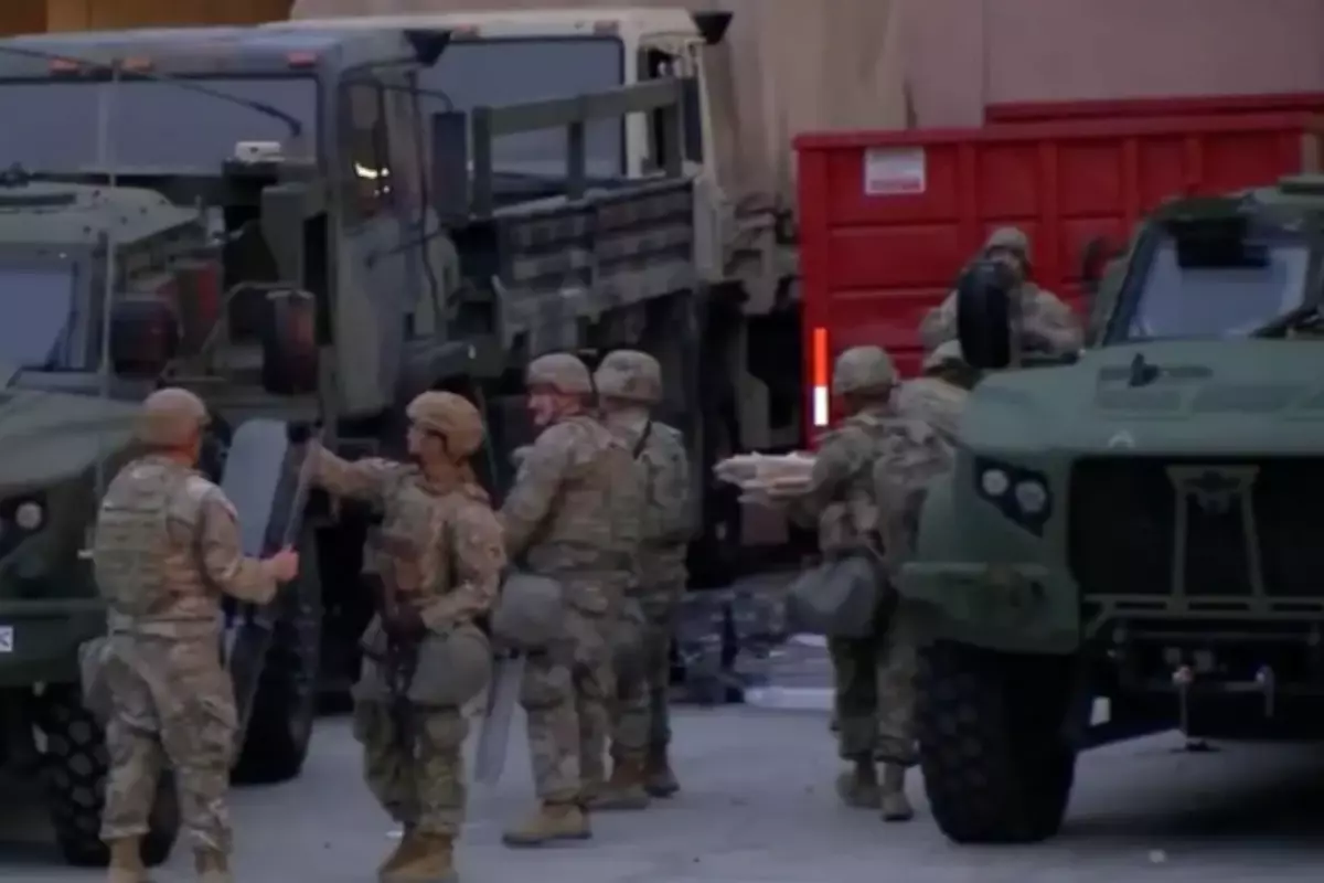 Trump'ın emriyle Ulusal Muhafızlar Los Angeles'ta! Gösterilere müdahale başladı