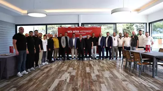 Samsunspor'dan Bayramlaşma Töreni ve Destek Çağrısı