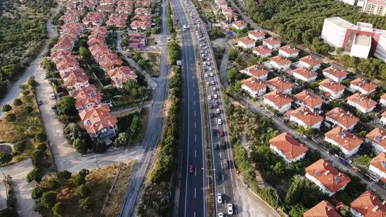 Muğla'da Dönüş Trafiği Yoğunlaştı