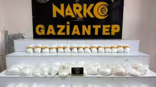 Gaziantep'te Uyuşturucu Operasyonu