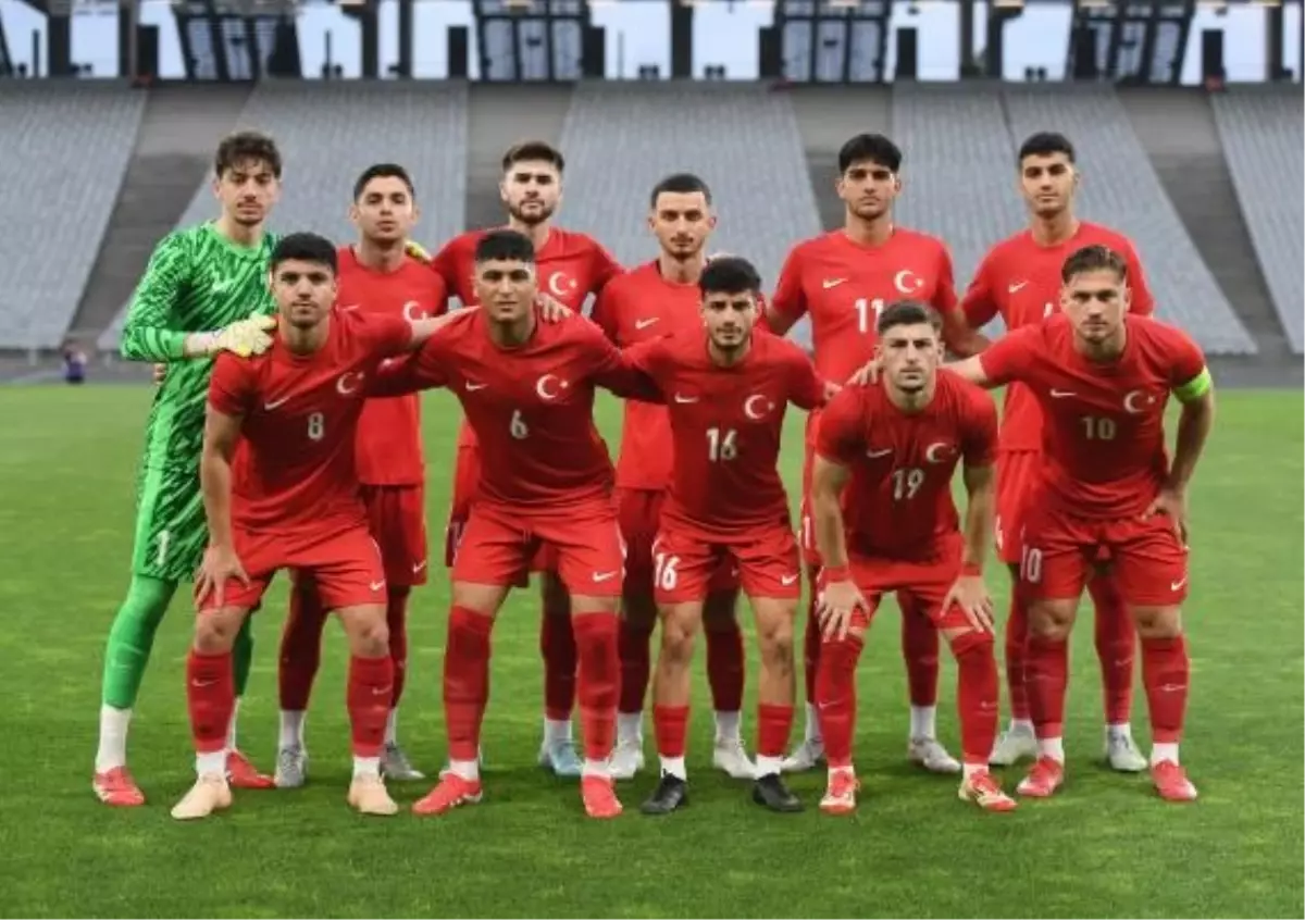 Türkiye Ümit Milli Takımı Arnavutluk'u Yendi