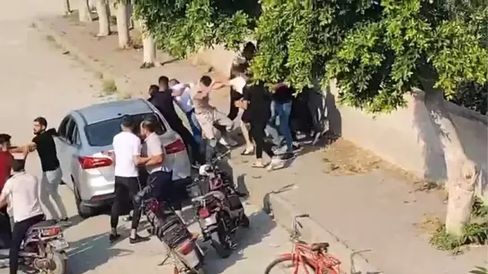 Hatay'da Sokak Kavgası: Yumruklar Havada Uçuştu