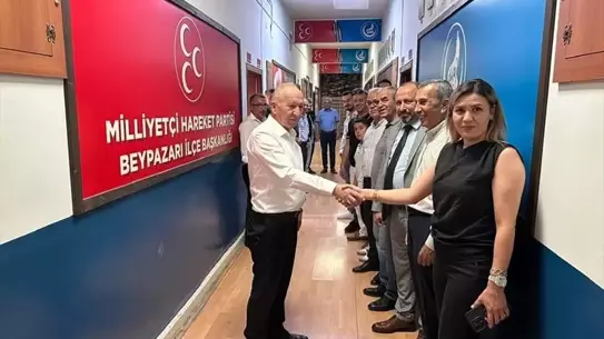 Beypazarı'nda MHP'den Bayramlaşma