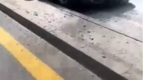 Mamak'ta Otomobil Yangını