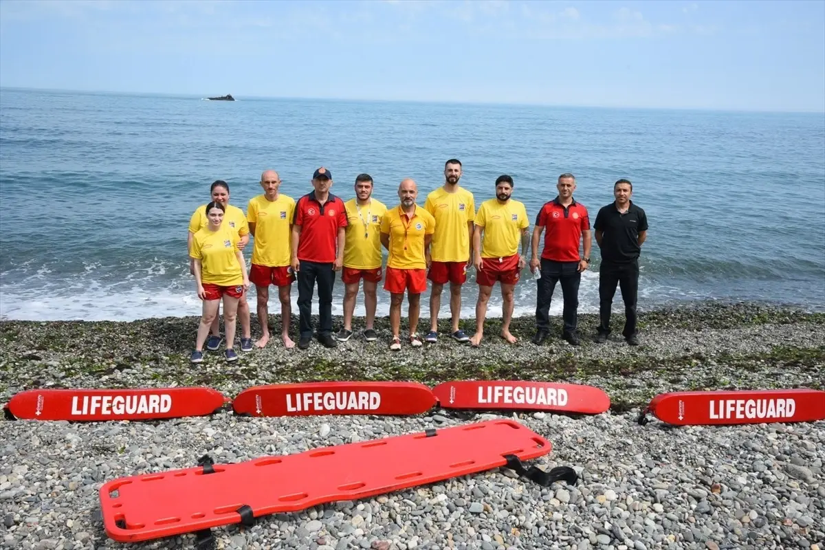 Giresun Cankurtaran Ekibi Yaz Hazırlıklarını Tamamladı