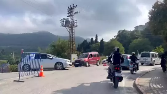 Amasra'da Bayram Trafik Yoğunluğu