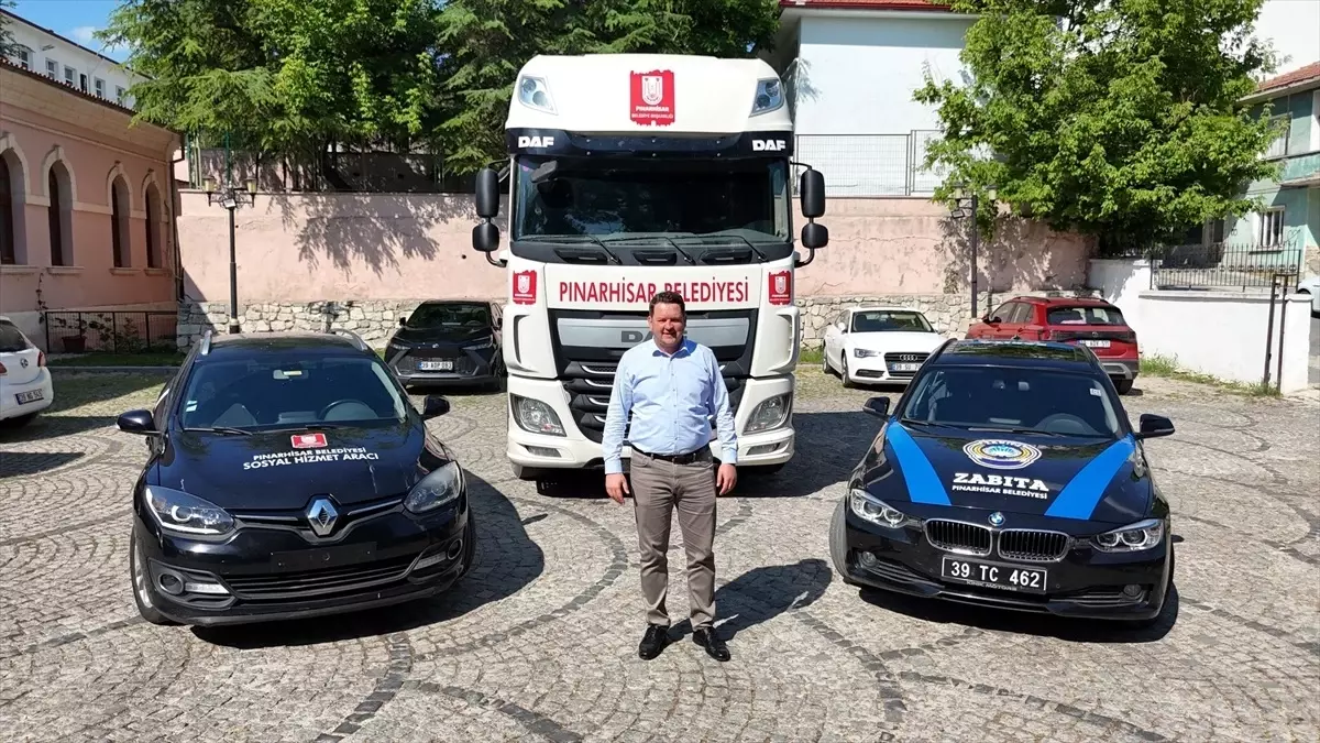 Pınarhisar Belediyesi Araç Filosunu Genişletti