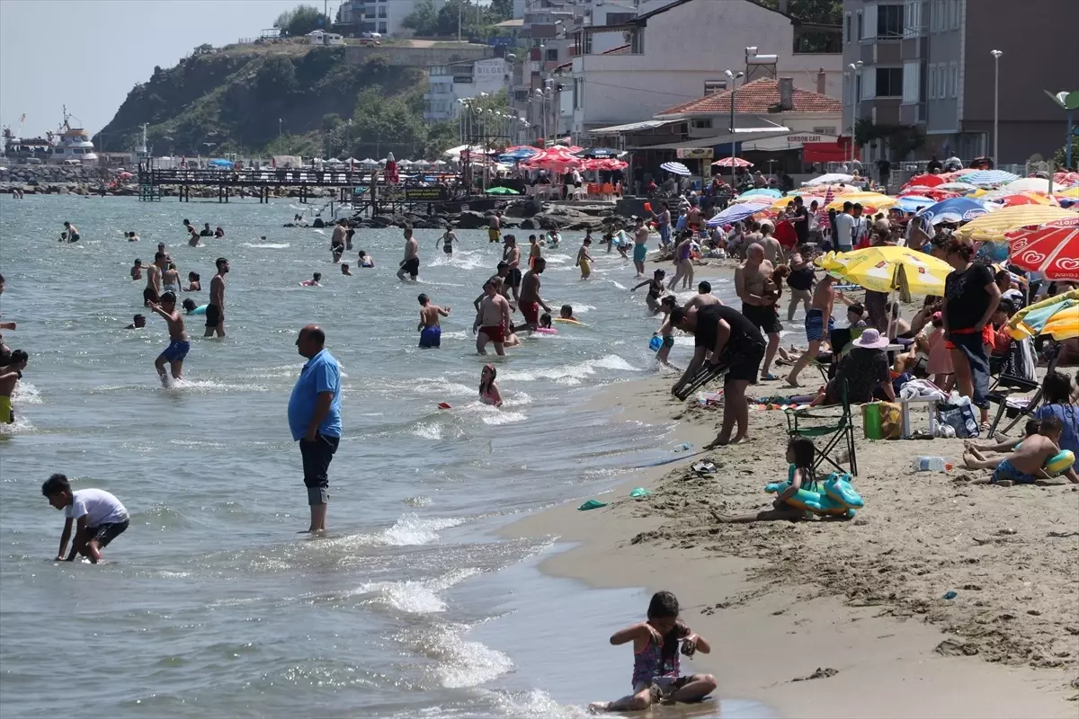 Tekirdağ Plajları Bayramda Dolduruldu
