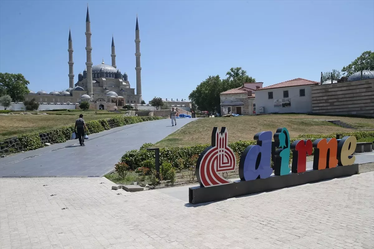 Edirne'de Sıcak Hava Etkili