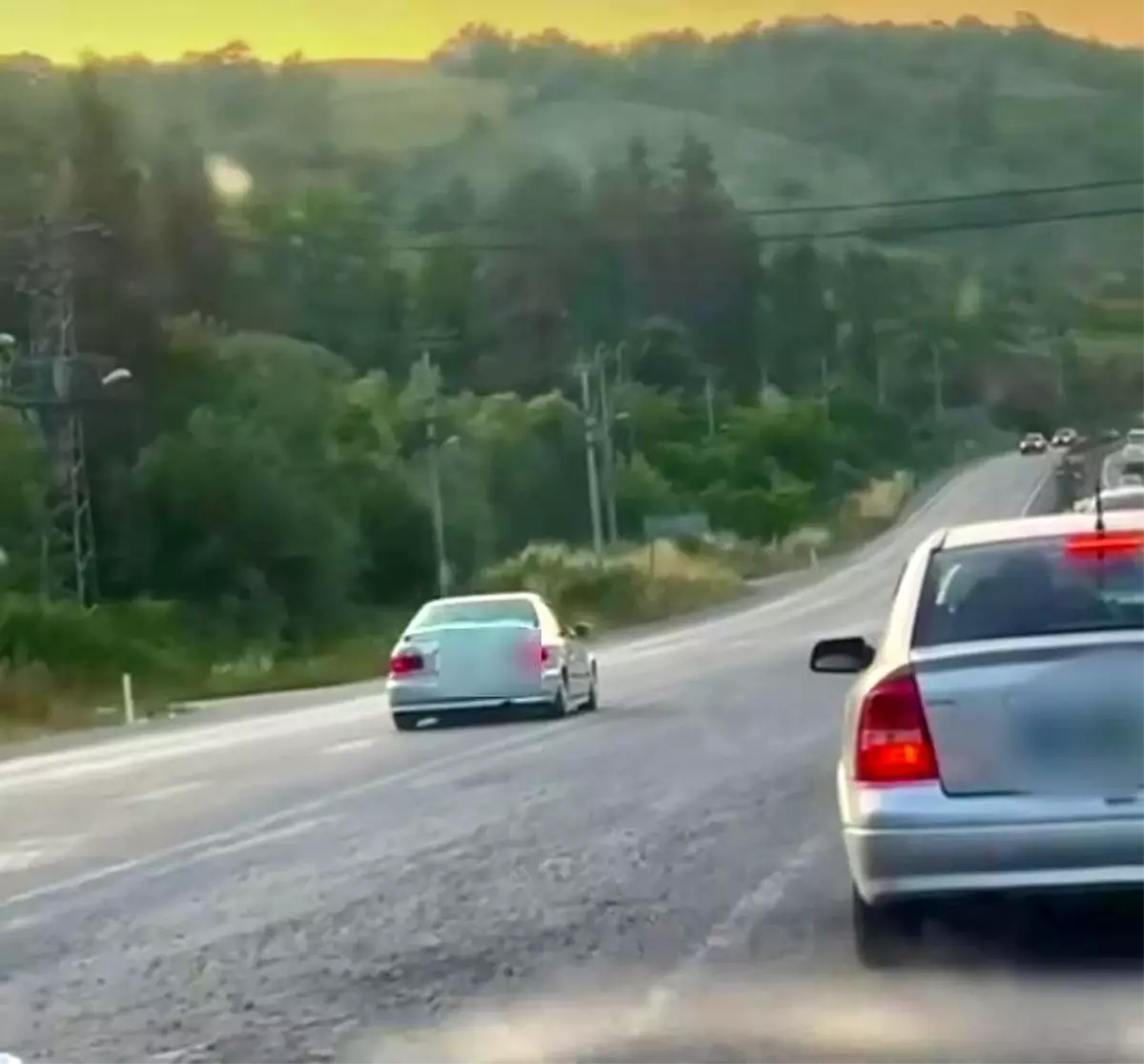 Bartın'da Tehlikeli Sürdü, Ehliyeti Alındı