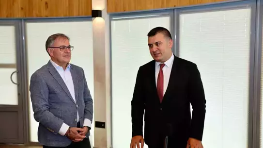 Hacılar Kaymakamı Burak Dertlioğlu'na Veda Programı
