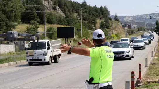 Kurban Bayramı'nda D-650'de Yoğun Trafik