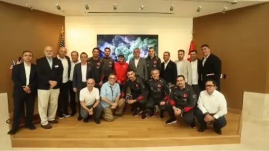 Aziz Sancar'a Sporcu Ziyareti