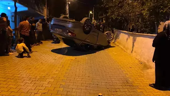 Erbaa'da Otomobil Takla Attı: 2 Yaralı