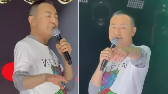 Serdar Ortaç yıllar sonra sahnede yardım almadan yürüdü